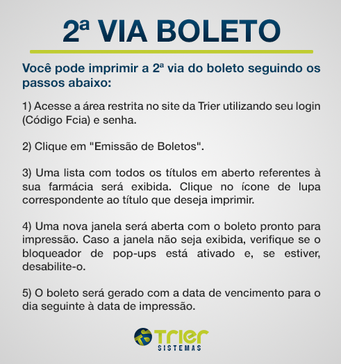 2ª Via de Boletos